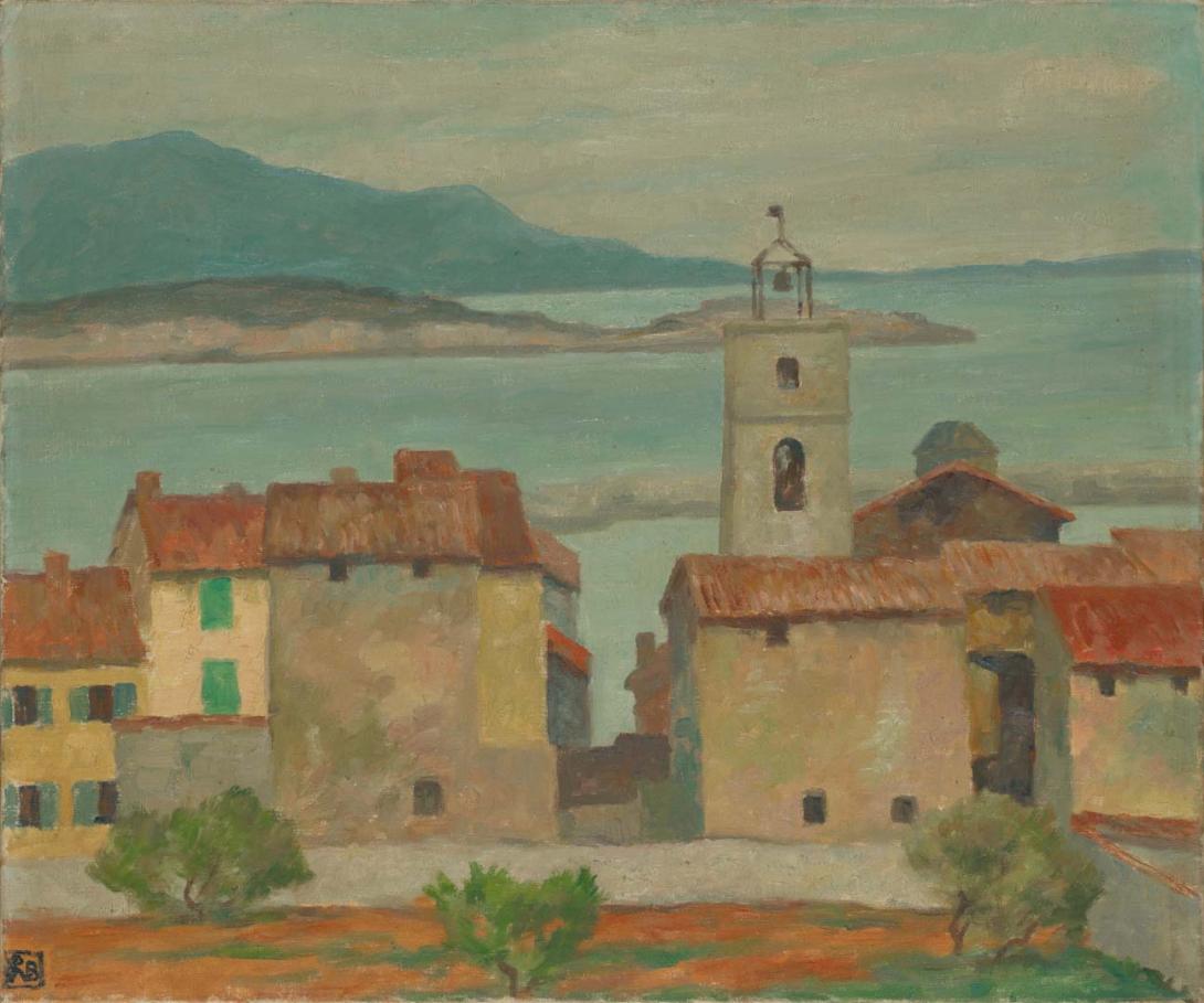 Artwork South of France this artwork made of Oil on canvas, created in 1920-01-01
