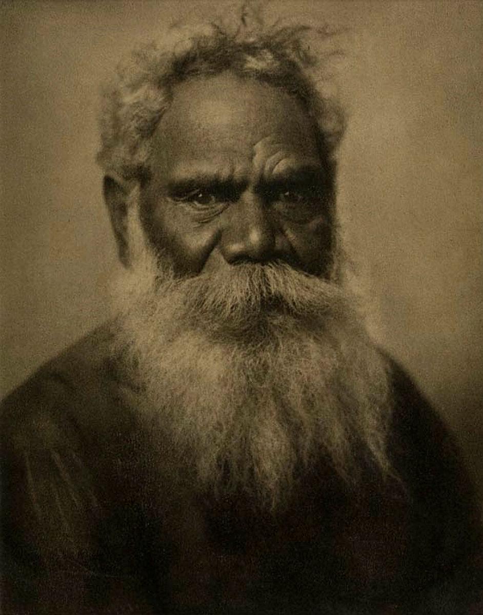 Artwork Seymour, Australian Aborigine this artwork made of Bromoil photograph on paper, created in 1928-01-01