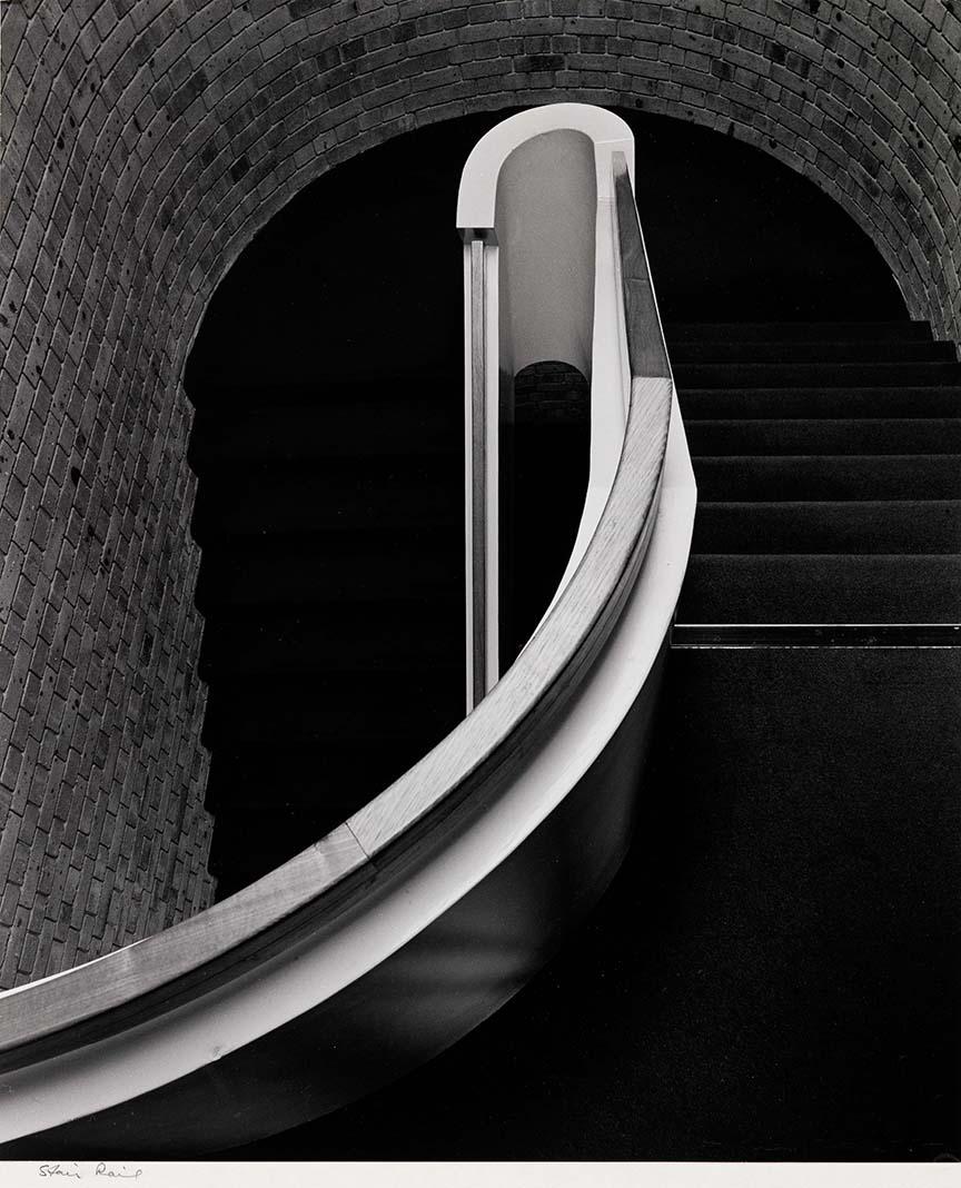 Artwork Stair rail this artwork made of Bromoil photograph