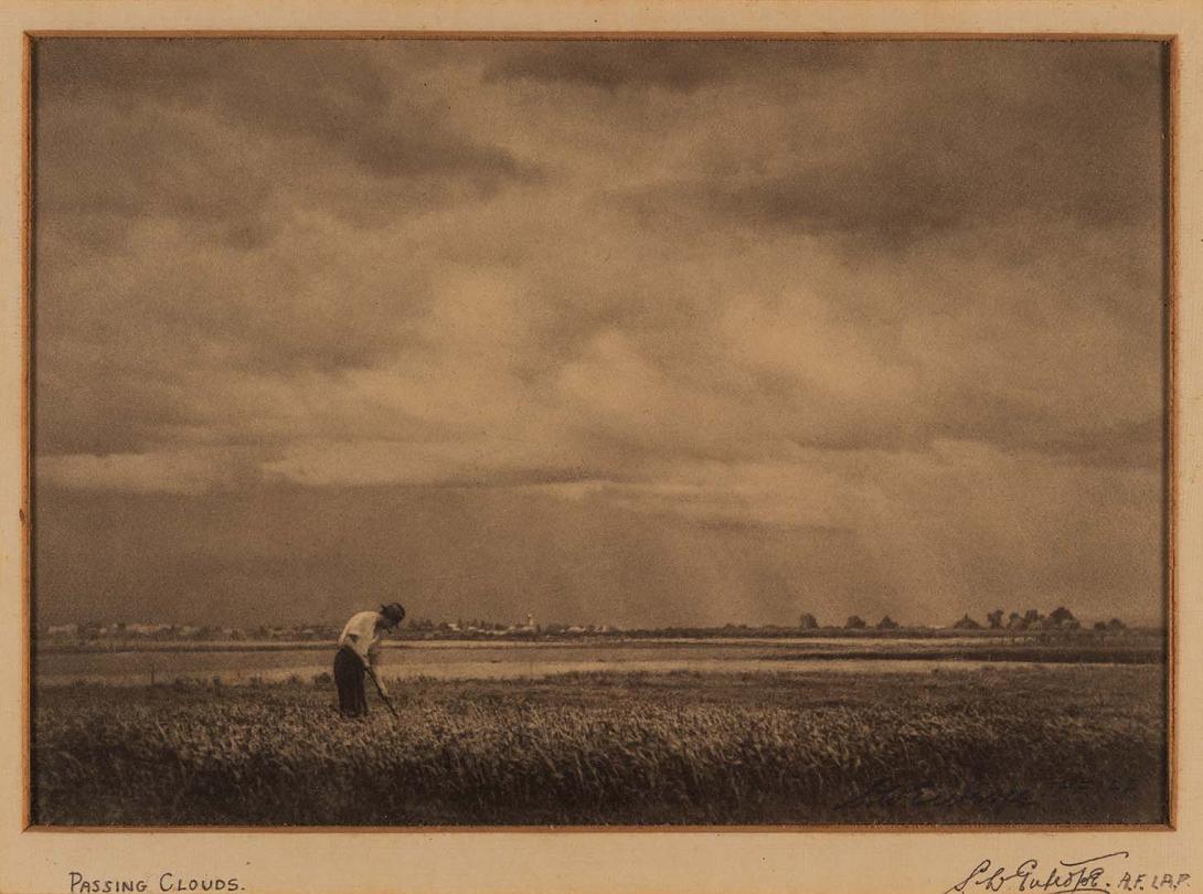 Artwork Passing clouds this artwork made of Bromoil photograph on paper, created in 1918-01-01