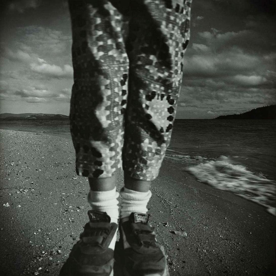 Artwork My daughter's legs on the Whitsunday Passage (from 'Journeys north' portfolio) this artwork made of Gelatin silver photograph on paper, created in 1986-01-01