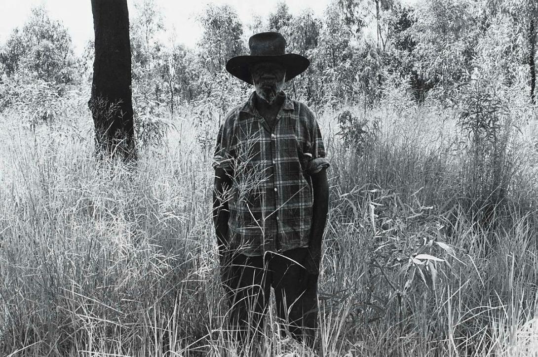 Artwork Patrick Eric, Kowanyama, Cape York (from 'Journeys north' portfolio) this artwork made of Gelatin silver photograph on paper, created in 1987-01-01