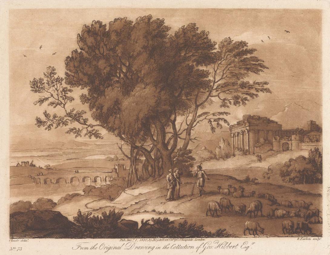 Artwork Sepia-toned print from a drawing in the collection of George Hibbert this artwork made of Etching and mezzotint on paper, created in 1810-01-01