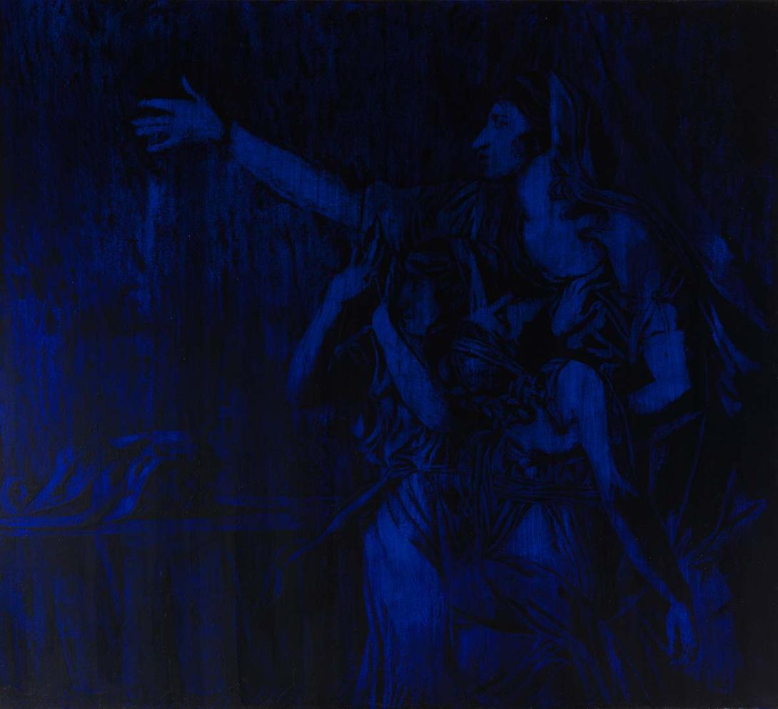 Artwork Unconditional knowledge this artwork made of Oil and wax on canvas, created in 1990-01-01