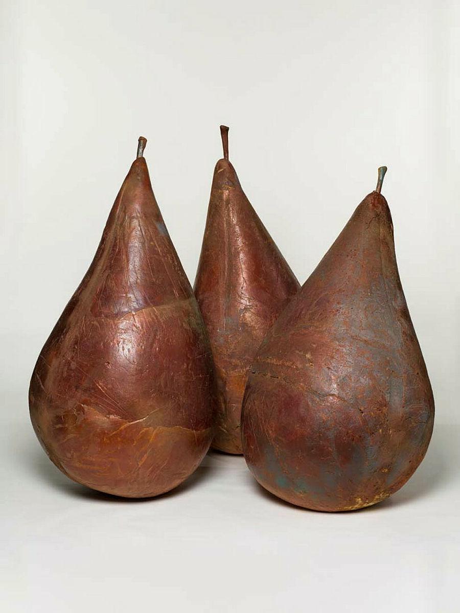 Artwork Three pears this artwork made of Cast polyurethane with shellac finish, created in 1975-01-01