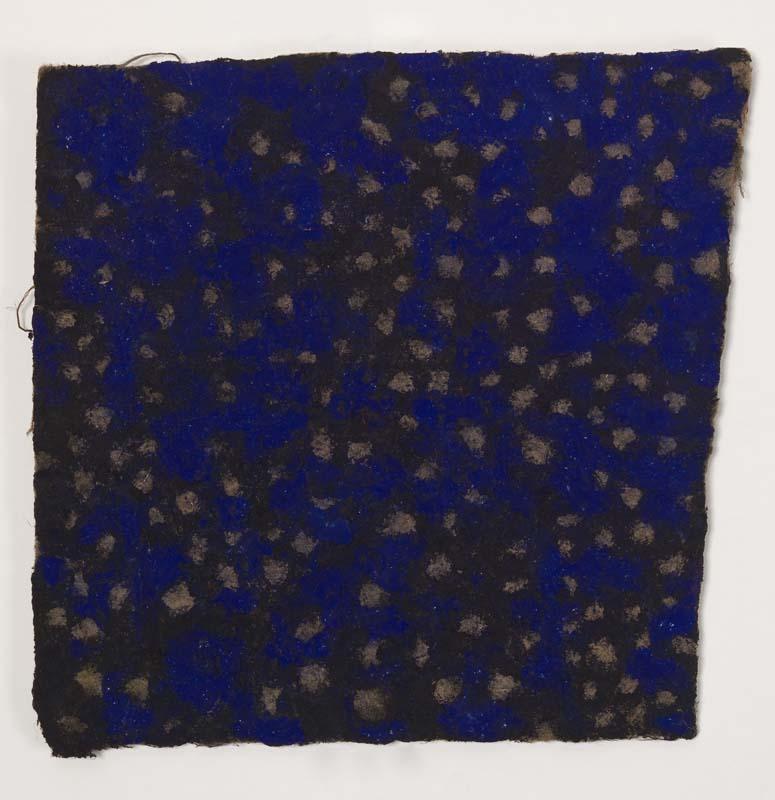 Artwork Unity (no. 21 from 'Underlay' series) this artwork made of Synthetic polymer paint on underlay felt, created in 1993-01-01