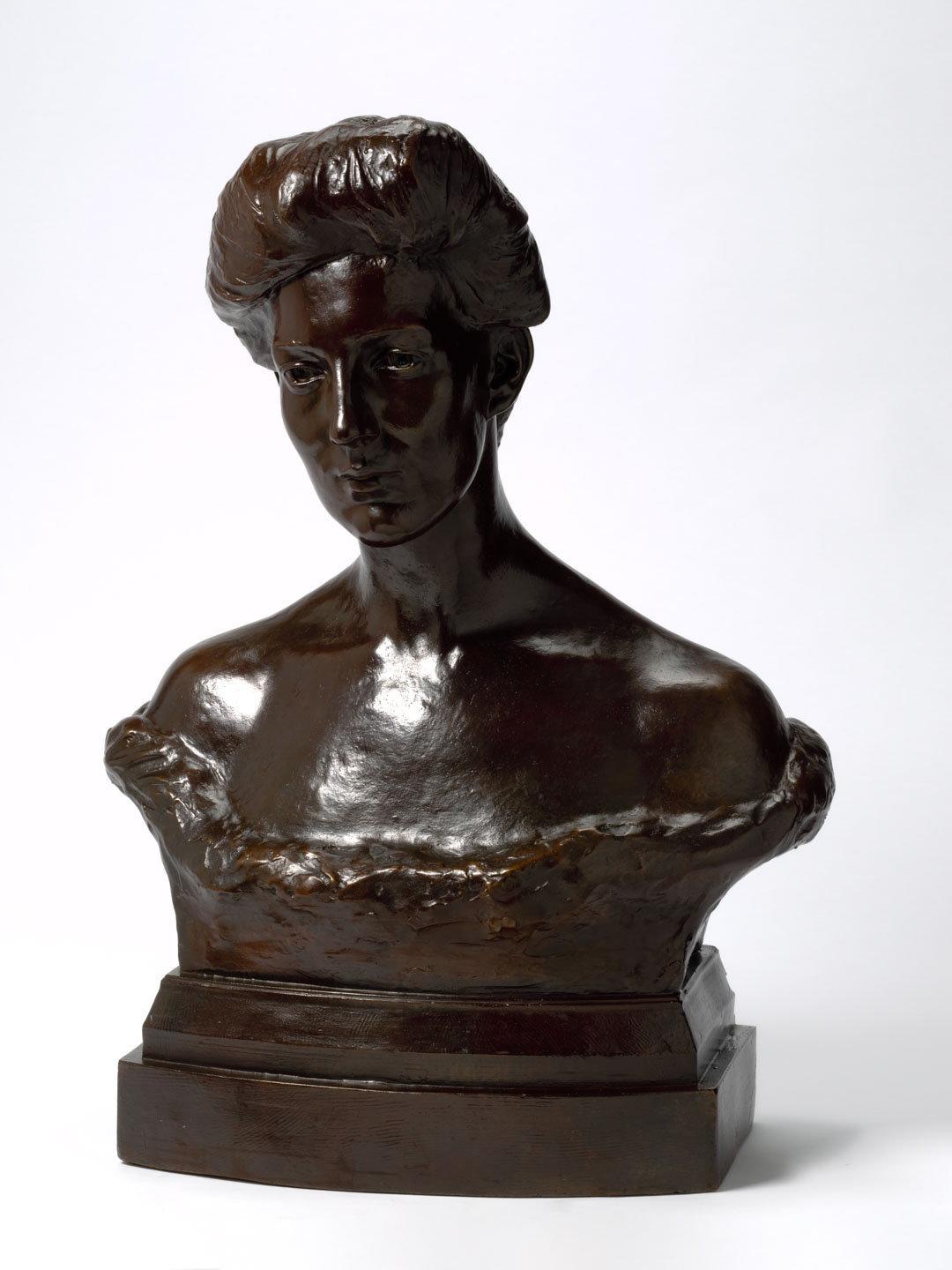 Artwork Lady Rosa Robinson this artwork made of Bronze, created in 1905-01-01