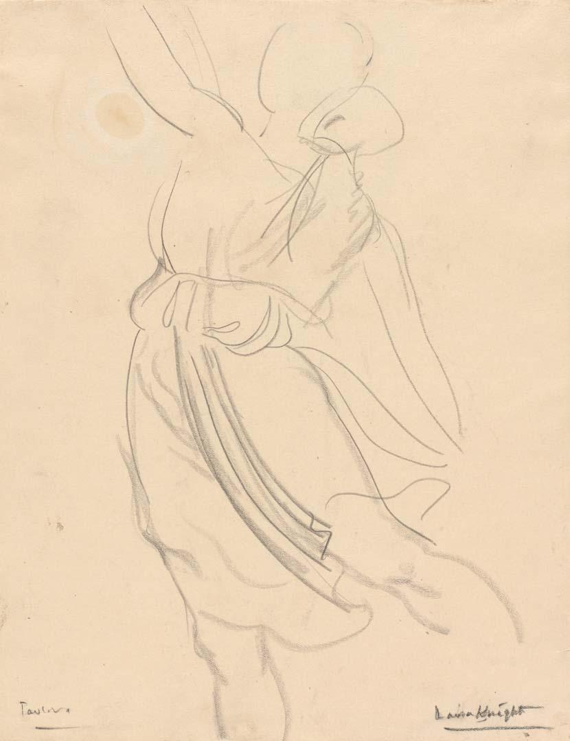 Artwork Pavlova this artwork made of Pencil on wove paper, created in 1919-01-01