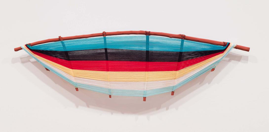 Artwork Balmarra, large boat this artwork made of Wool and wood, created in 2002-01-01