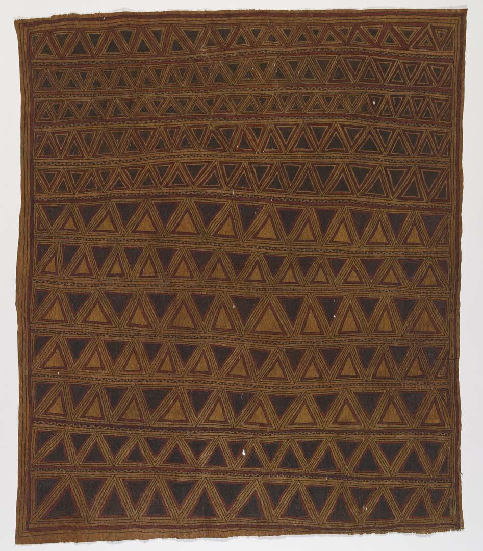 Artwork Dahorue & Nionihanoe (Omie mountains and jungle) this artwork made of Natural pigments on barkcloth, created in 2006-01-01