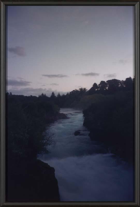 Artwork Huka (Falls) (from 'The Homely' series 1997-2000) this artwork made of Type C photograph on paper mounted on foam board, created in 1999-01-01