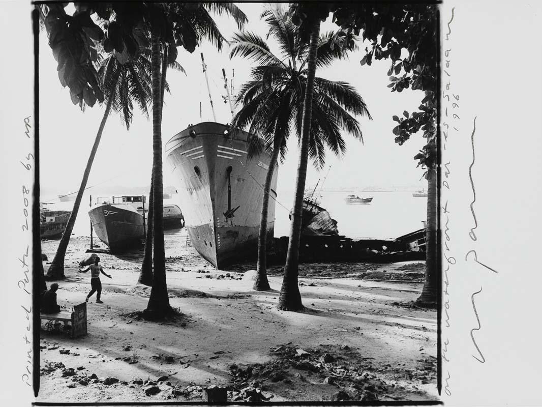 Artwork On the waterfront, Dar es Salaam, Africa journal (from 'Indian Ocean Journals') this artwork made of Gelatin silver photograph on paper, created in 1996-01-01