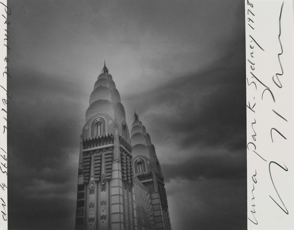 Artwork Luna Park, Sydney (from 'Indian Ocean Journals') this artwork made of Gelatin silver photograph on paper, created in 1978-01-01