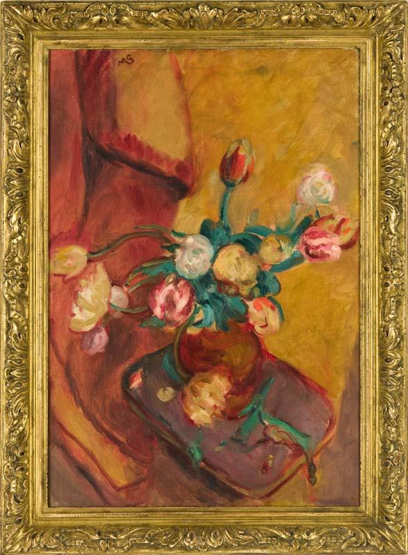 Artwork Tulips this artwork made of Oil on canvas, created in 1925-01-01