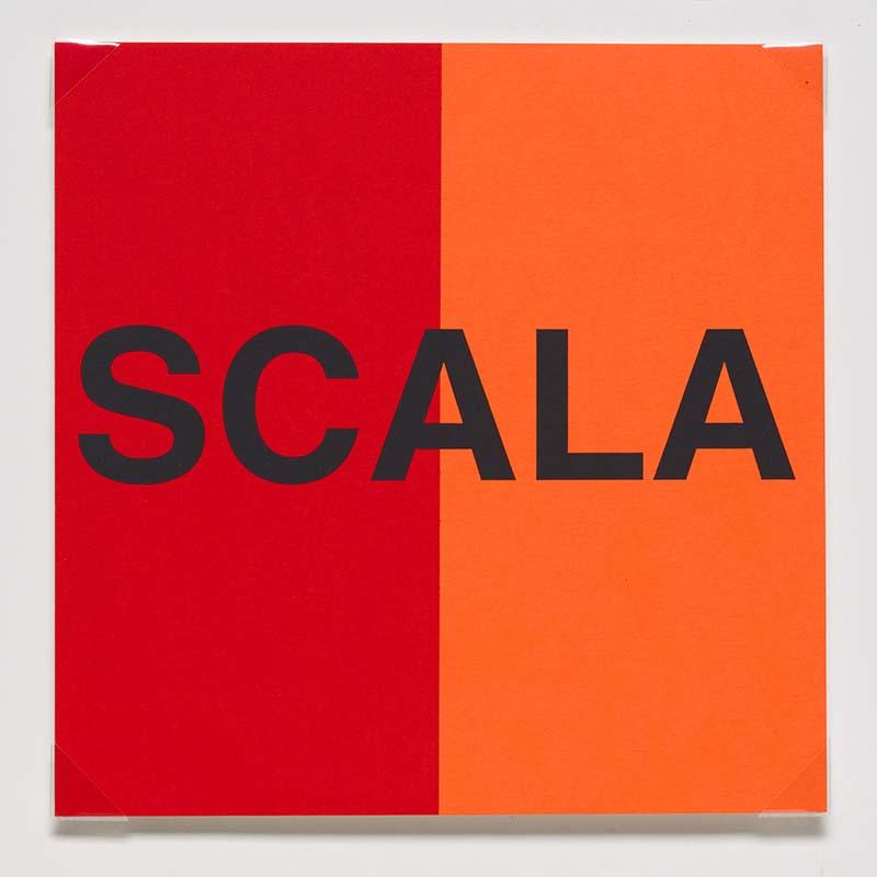 Artwork Scala (from 'Circle Records' catalogue) this artwork made of Vinyl record and cardboard cover, created in 1997-01-01