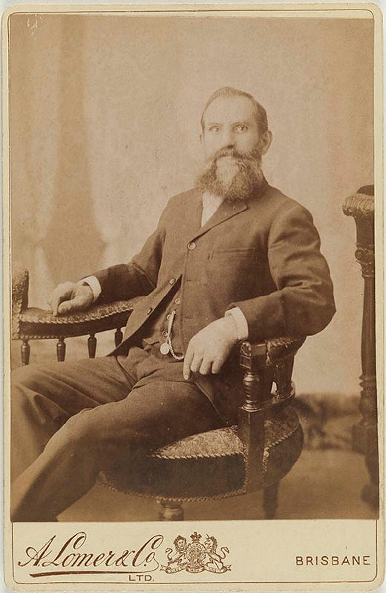 Artwork (Gentleman seated in a turned chair) this artwork made of Albumen photograph on paper mounted on card