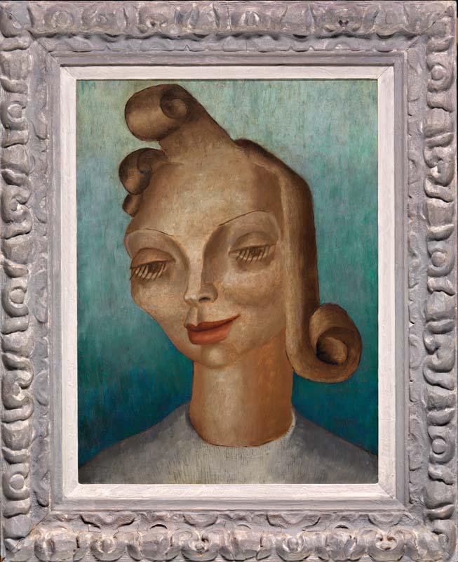 Artwork Lucile this artwork made of Oil on board, created in 1937-01-01