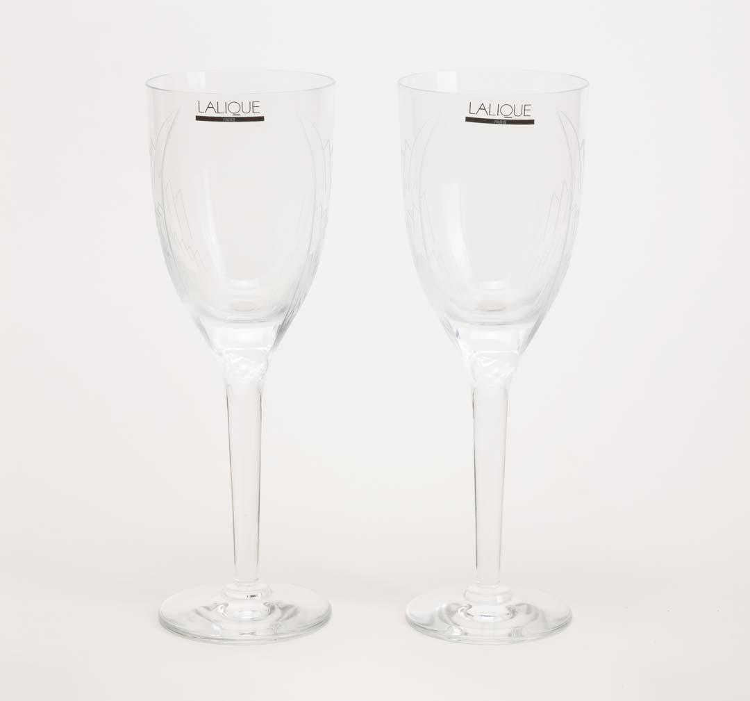 Artwork Angel champagne glasses this artwork made of Clear crystal, created in 1948-01-01