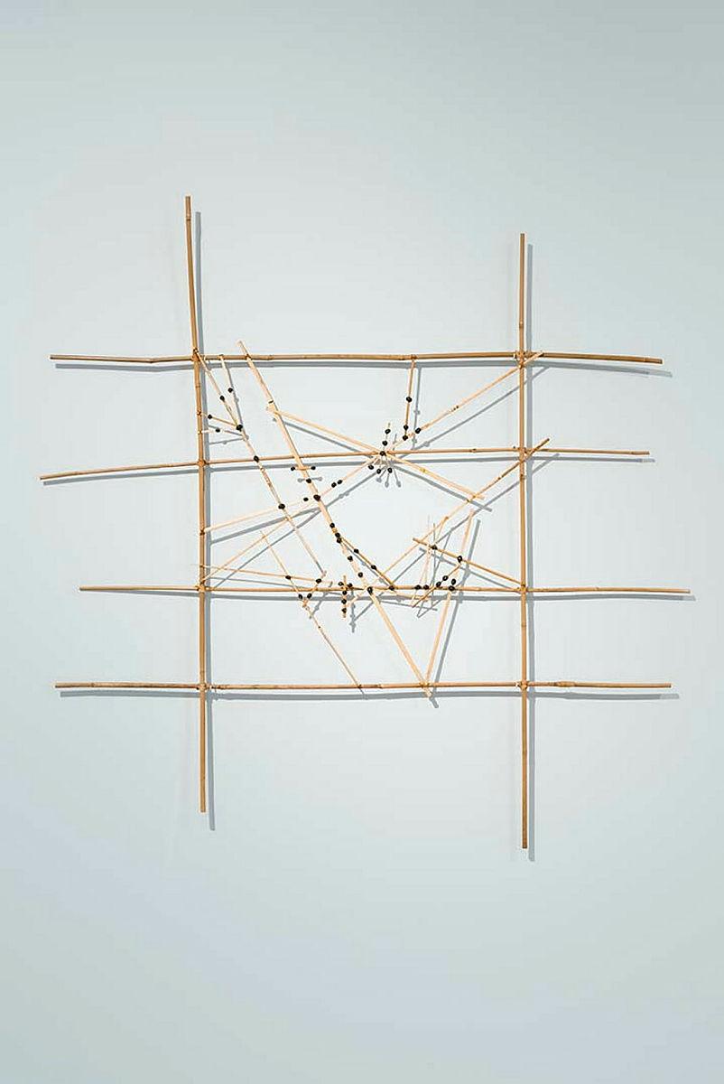 Artwork Tagai this artwork made of Bamboo, twine, seashells, created in 2018-01-01