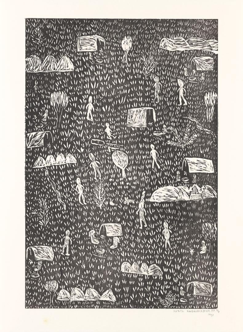Artwork Untitled [no. 21] (from ‘Utopia Suite’ portfolio) this artwork made of Woodcut on paper, created in 1990-01-01