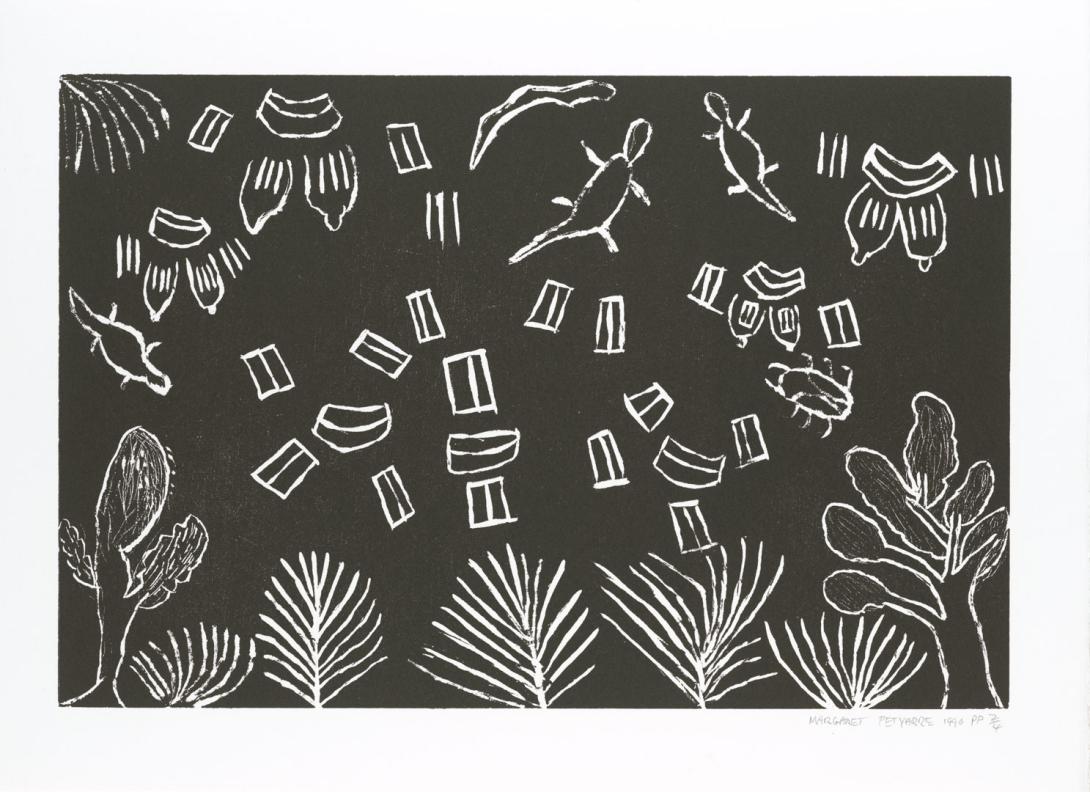 Artwork Untitled [no. 41] (from ‘Utopia Suite’ portfolio) this artwork made of Woodcut on paper, created in 1990-01-01