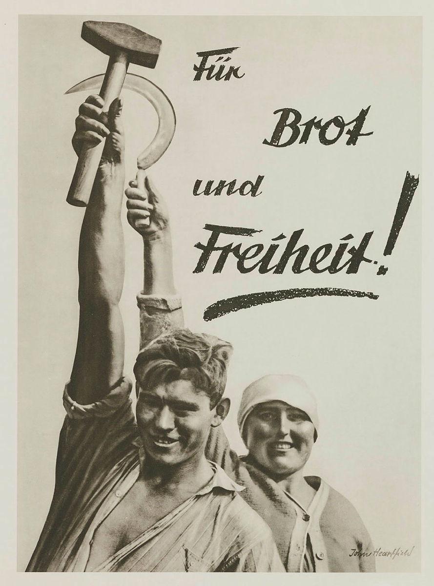 Artwork Für Brot und Freiheit (For bread and freedom!) this artwork made of Photo-lithograph on paper, created in 1930-01-01