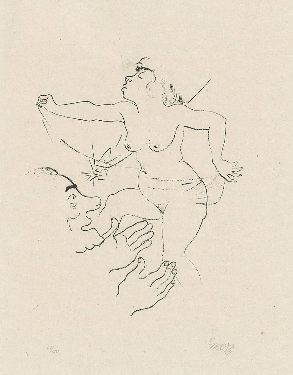 Artwork Lady Hamilton's schleiertanz (Lady Hamilton's veil dance) this artwork made of Photo-lithograph on paper, created in 1922-01-01