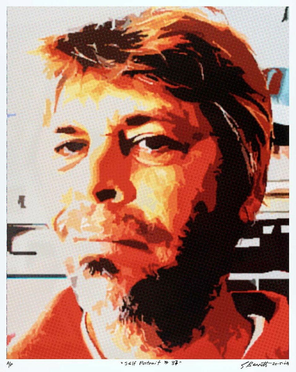 Artwork Self portrait #37 this artwork made of UV inkjet print on photographic paper, created in 2004-01-01