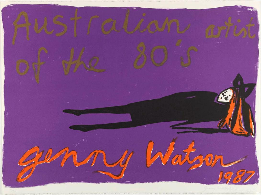 Artwork Australian artist of the 80s (from 'The Bicentennial folio') this artwork made of Colour offset lithograph on Arches Satine 300gsm paper, created in 1987-01-01