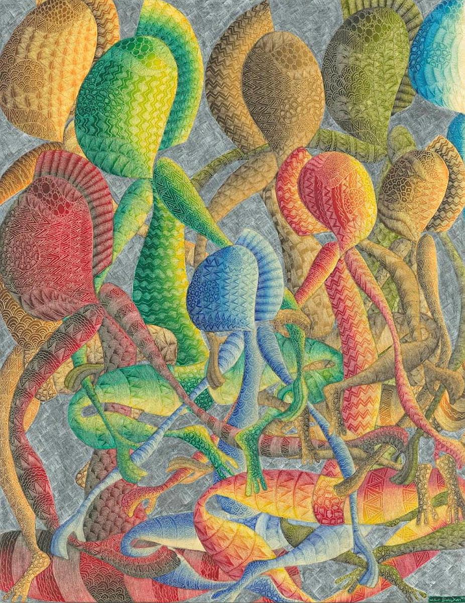 Artwork Na cere this artwork made of Oil on Canvas