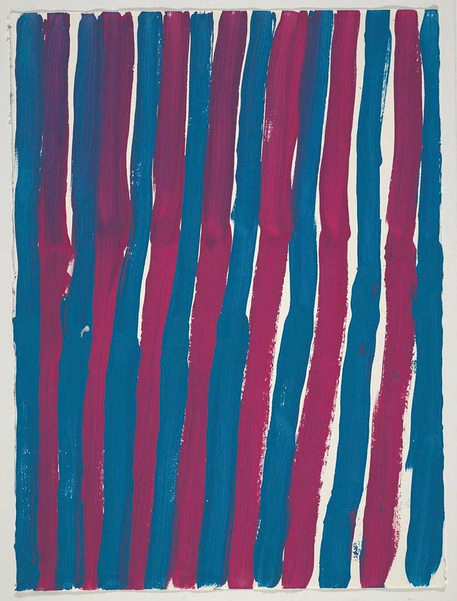 Artwork Body paint design this artwork made of Synthetic polymer paint on paper, created in 1995-01-01