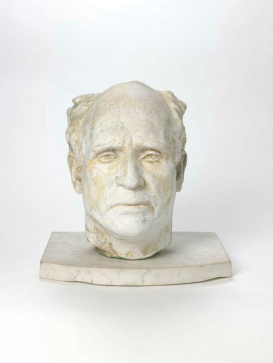 Artwork Portrait of Lloyd Rees this artwork made of Plaster cast, created in 1939-01-01