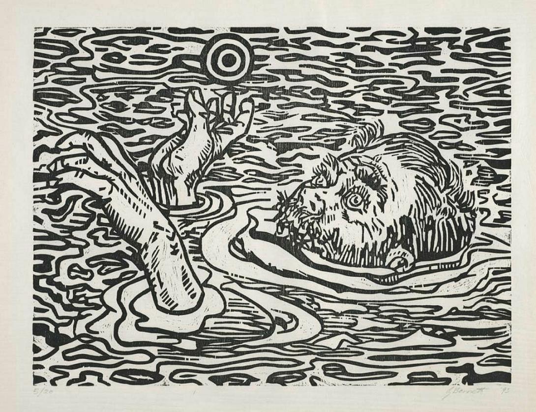 Artwork Explorer (The Inland Sea) this artwork made of Woodblock on paper, created in 1993-01-01