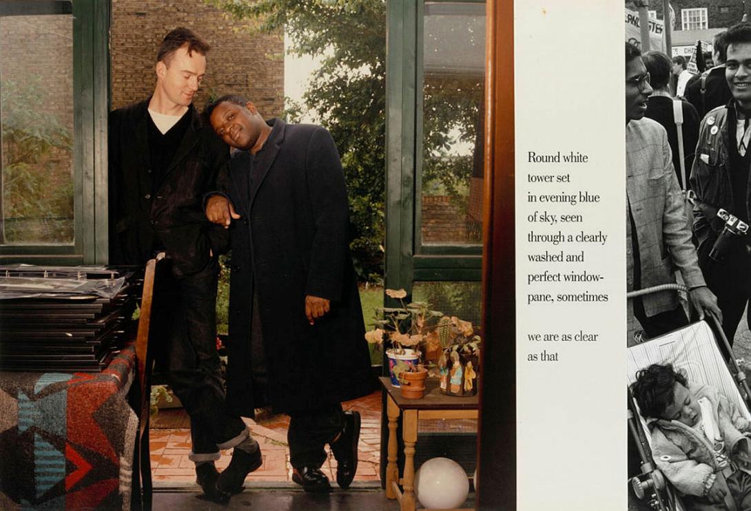 Artwork Untitled (from 'Pretended family relationships' series) this artwork made of Type C photograph, gelatin silver photograph and text on paper on card, created in 1987-01-01