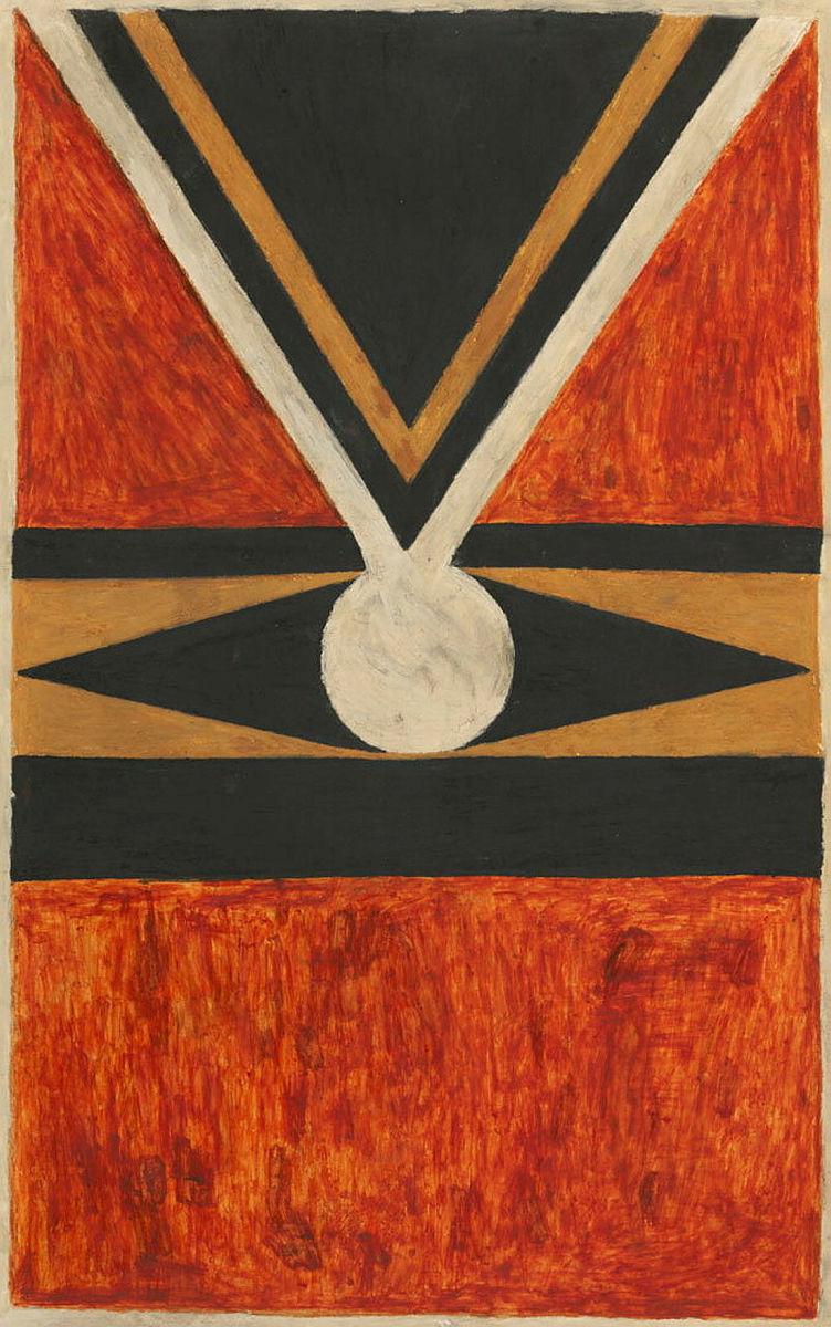 Artwork Kombku Kumptapi (from 'Garpa / Ground Paintings' series) this artwork made of Organic material on paper, created in 2023-01-01