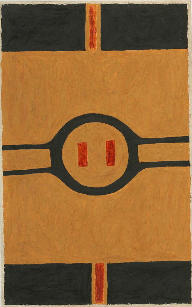 Artwork Erigaran (from 'Garpa / Ground Paintings' series) this artwork made of Organic material on paper , created in 2023-01-01