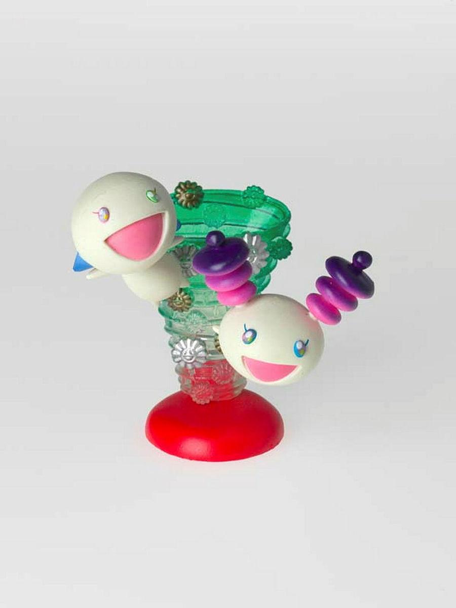 Artwork artelligent city / Masamune & Spica (from the 'SUPERFLAT MUSEUM' series by Takashi Murakami) this artwork made of Figurine (lacquer paint, PVC plastic, ABS plastic), white cardboard box, leaflets, created in 2003-01-01